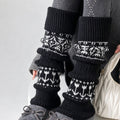 Floral Jacquard Rib Knit Stockings - DippedShop Wholesale - #7715