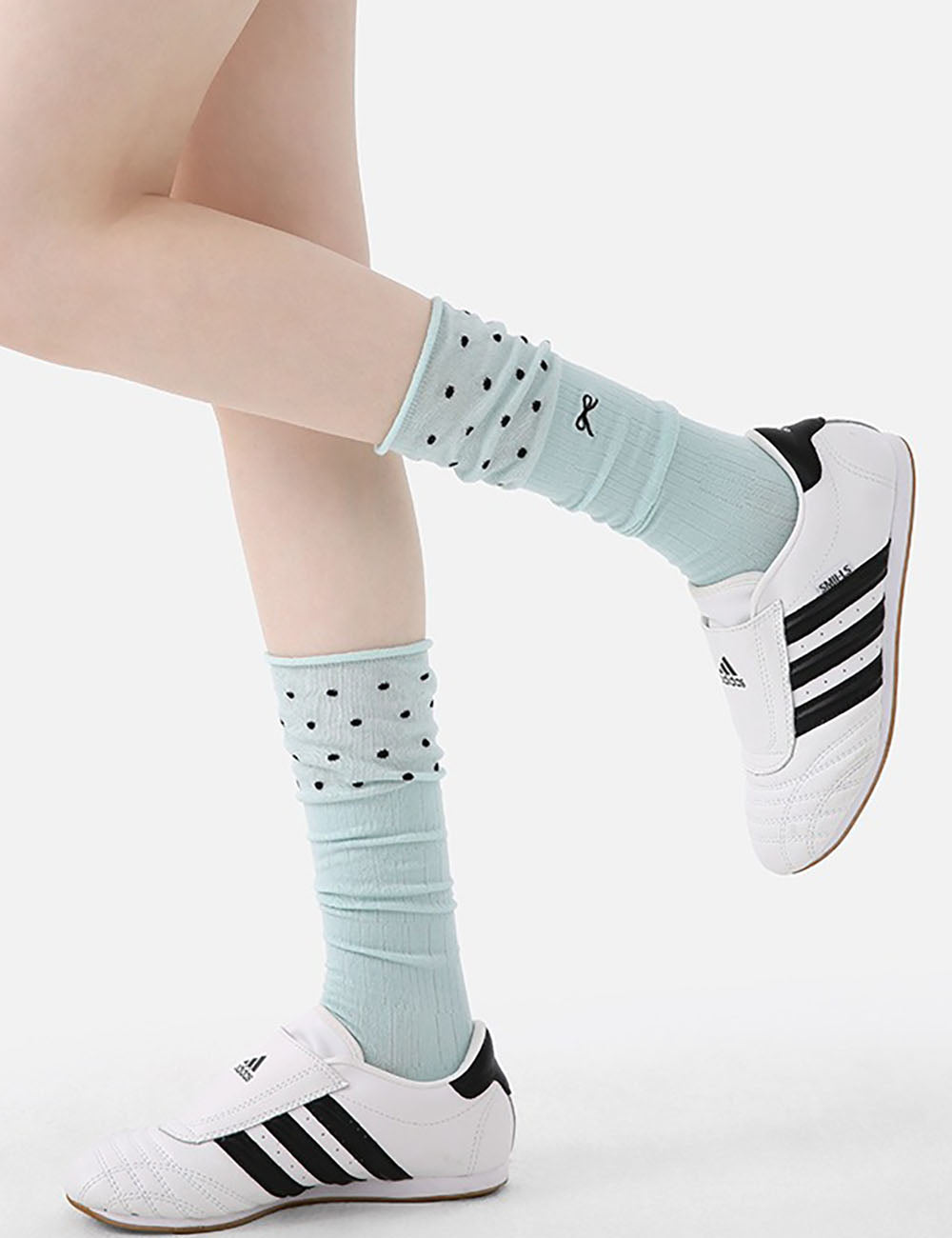 Spliced Calf Socks - DippedShop Wholesale - #2659