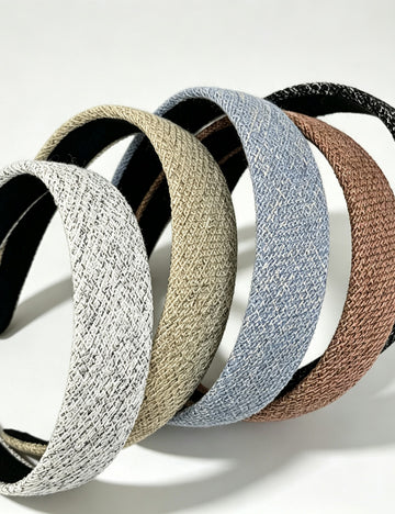 Simple Solid Color Non-Slip Wide Headband 6W6HBD330