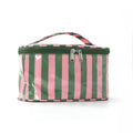 Color Block Striped Makeup Bag - DippedShop Wholesale - #0051