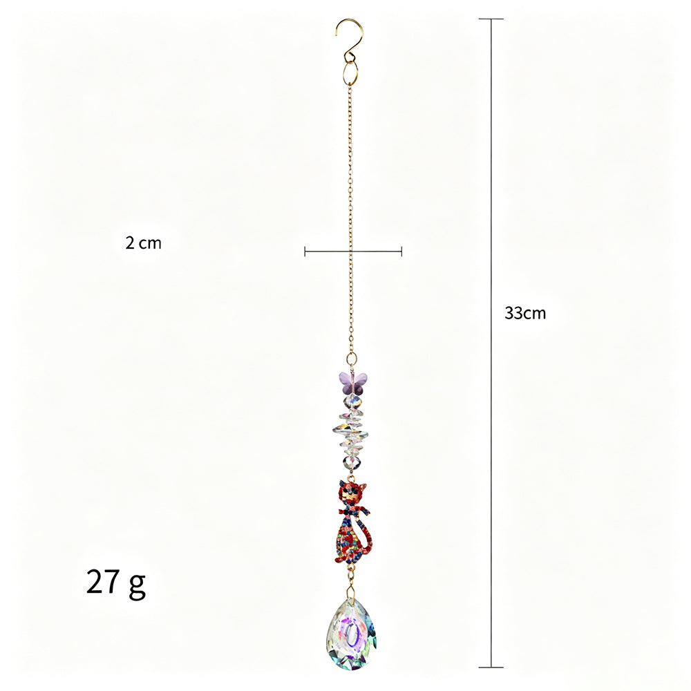 Cat Fishbone Sun Catcher - DippedShop Wholesale - #4227