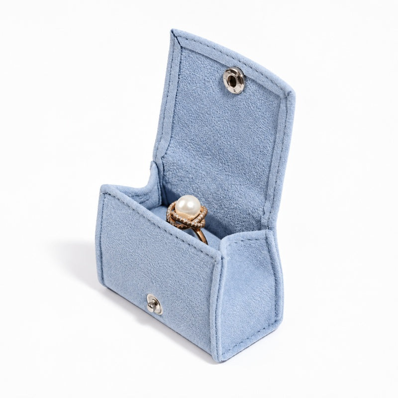 Trendy Portable Mini Ring Jewelry Organizer Case 6W13HSJ108