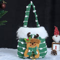 Christmas Plush Doll Gift Pouch Handbag 6W10BOB1351