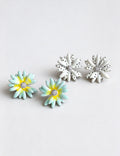 Daisy Stud Earrings - DippedShop Wholesale - #2195