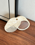 Oval Solid Color Acetate Hair Combs MK2PPM6CT5CB48