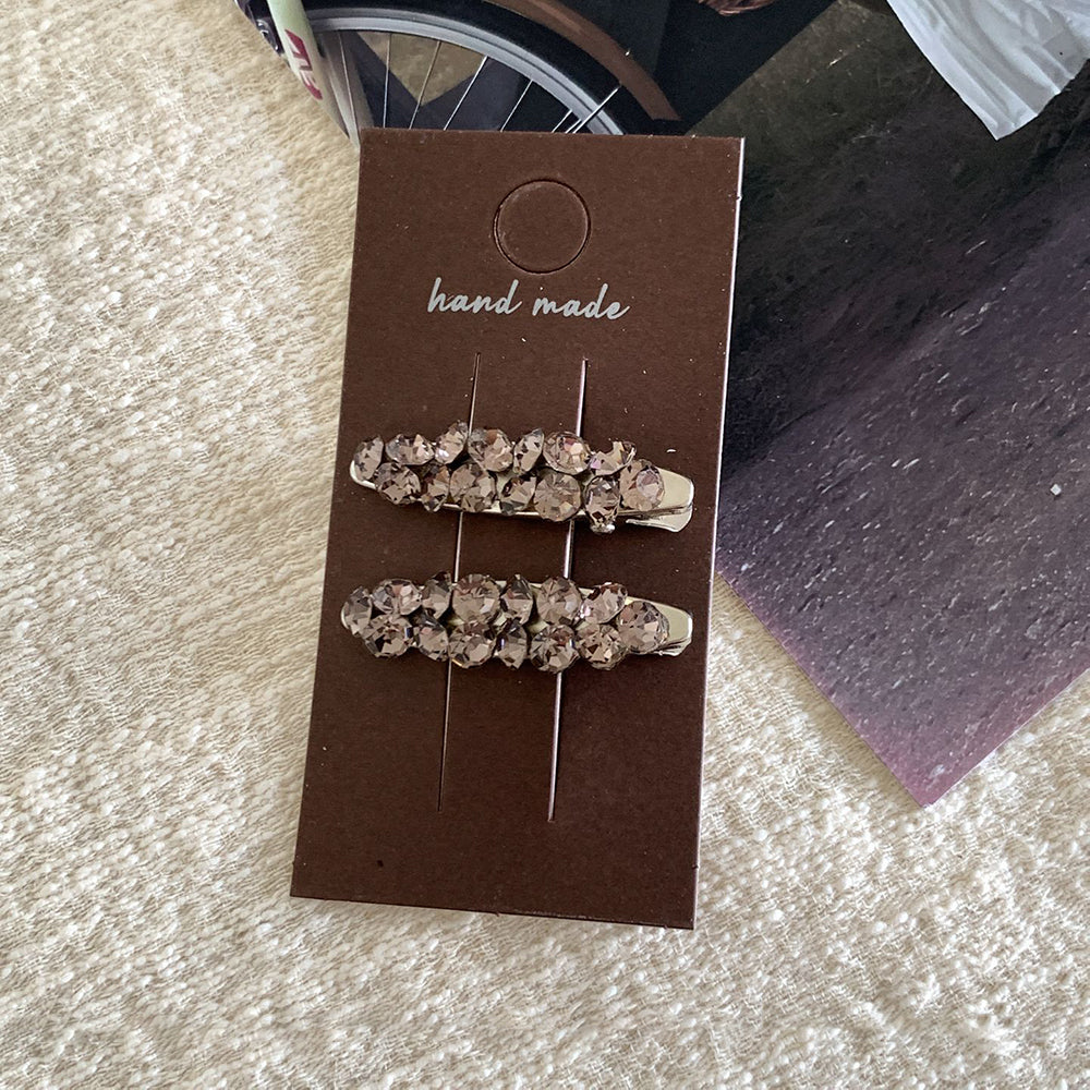 Rhinestone Hair Clips - DippedShop Wholesale - #3347
