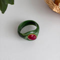 Natural Stones Irregular Weave Resin Bracelets 6W6JBR621