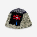 Color Block Splice Floral Jacquard Bucket Hat 6W6HAT634