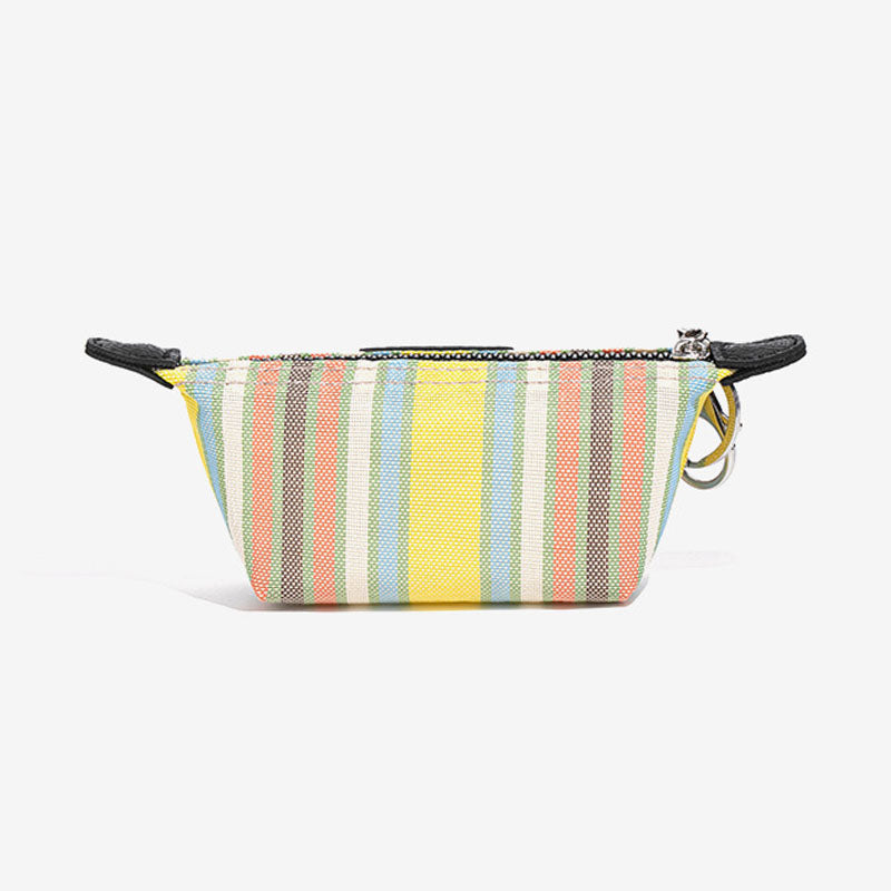 Fashion Multi-Color Striped Dumpling Coin Purse 6S10BWB116