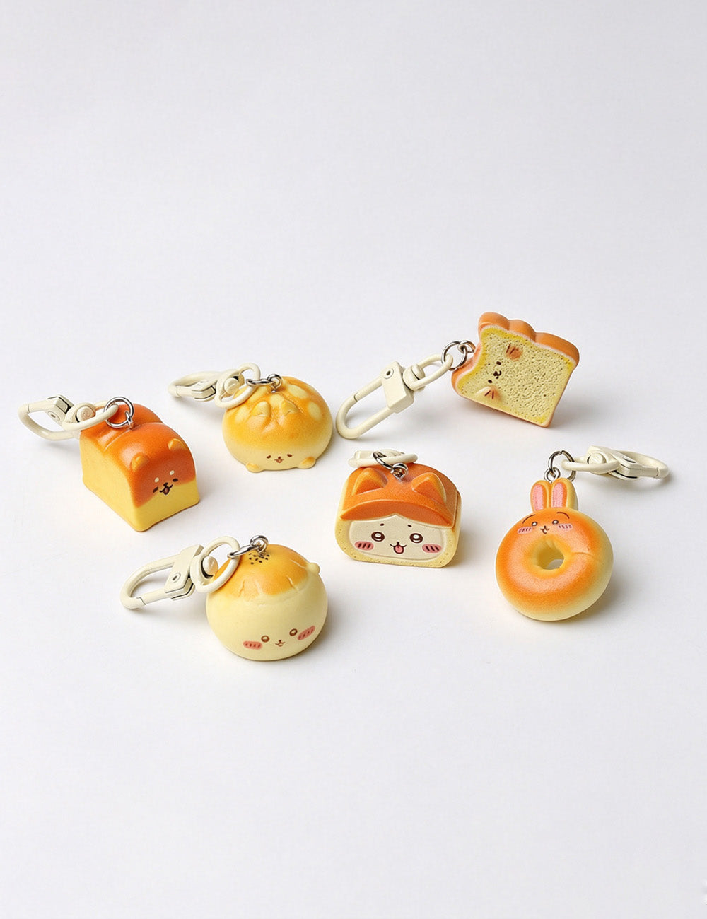 Dessert Bread Keychain Charm - DippedShop Wholesale - #5763