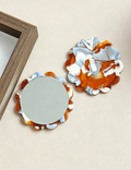 Cute Sunflower Round Portable - DippedShop Wholesale - #2243