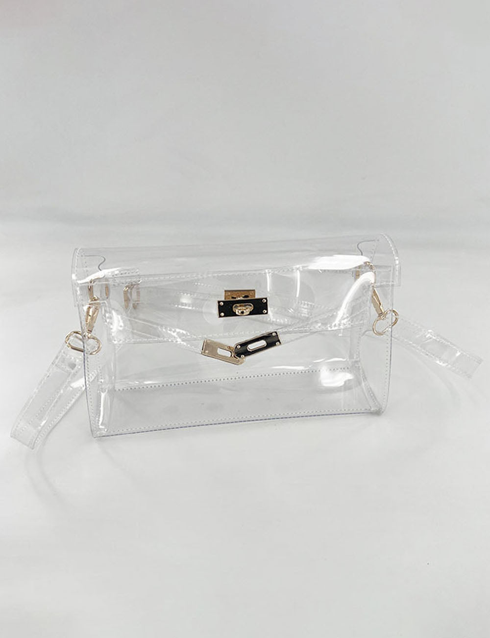 Trendy Clear Jelly Stdium Approved Tote Bag 6W10BBG2120