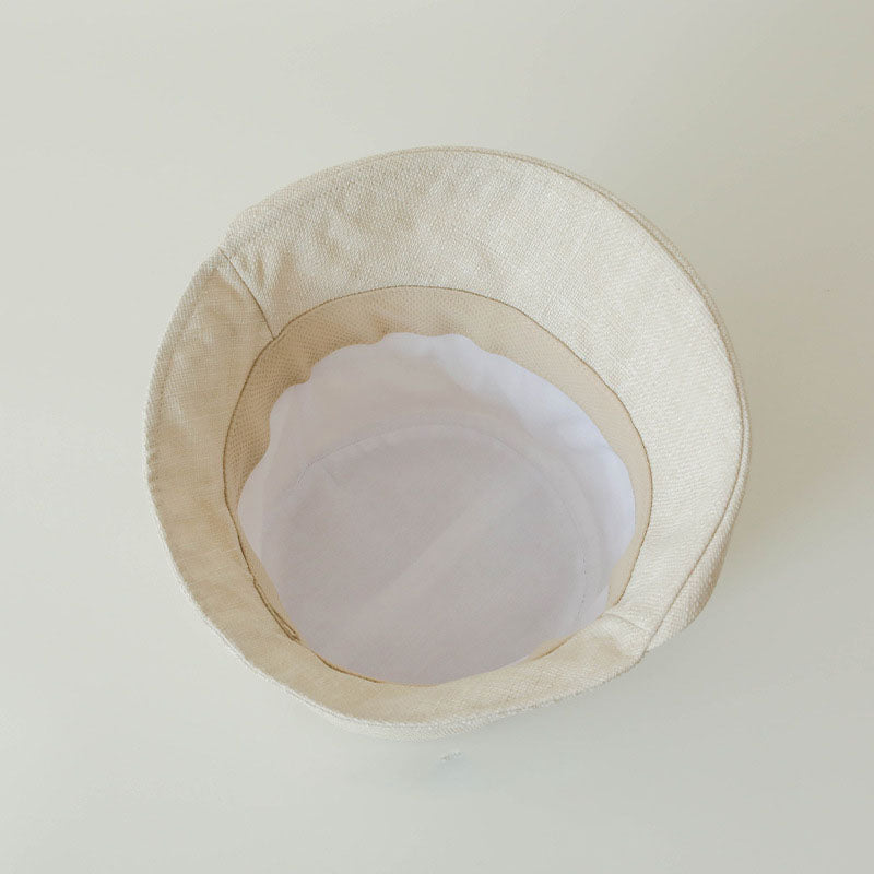 Minimalist Solid Color Edge Roll Bucket Hats MK2COK6W6HAT378
