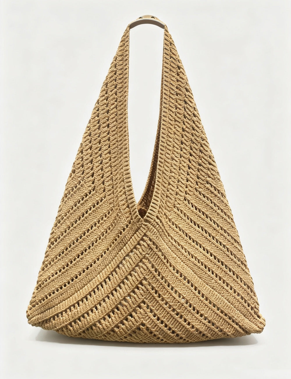 Trendy Hollow Out Solid Color Tote Bag 6W10BBG1778