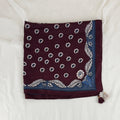 Vintage Flower Print Headscarf Square Scarf 6W6NSC214