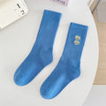 Heart Embroidery Socks - DippedShop Wholesale - #6515