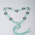 Bohemian Tassel Braided Woven Dress Waist Belt MK2LEEP6W6JBT27