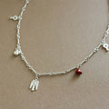 Silver Bird Pendant Choker - DippedShop Wholesale - #3011