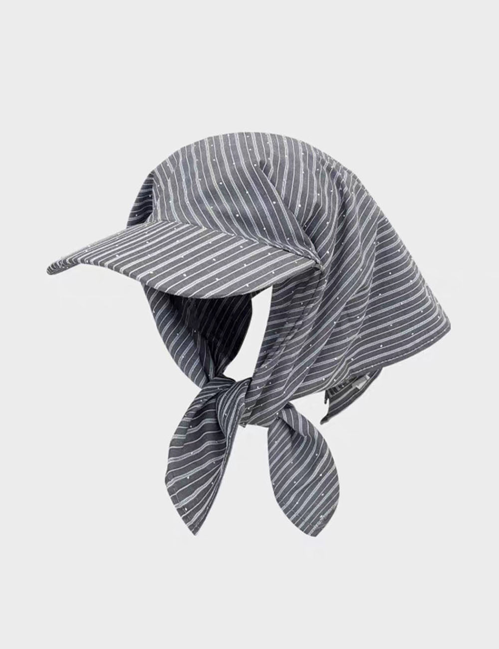Vintage Glitter Rhinestone Striped Bandana Baseball Cap MK2BW6W6HAT99