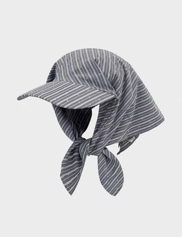 Vintage Glitter Rhinestone Striped Bandana Baseball Cap MK2BW6W6HAT99