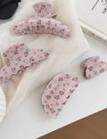 Rose Flower Hair Claws - DippedShop Wholesale - #6675