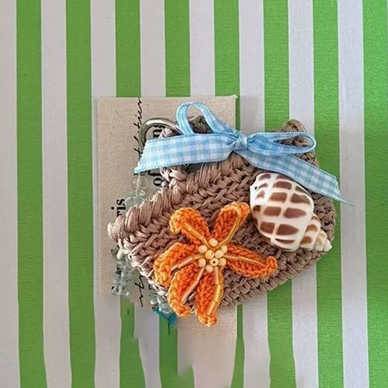 Crochet Mini Bag Charm - DippedShop Wholesale - #4211