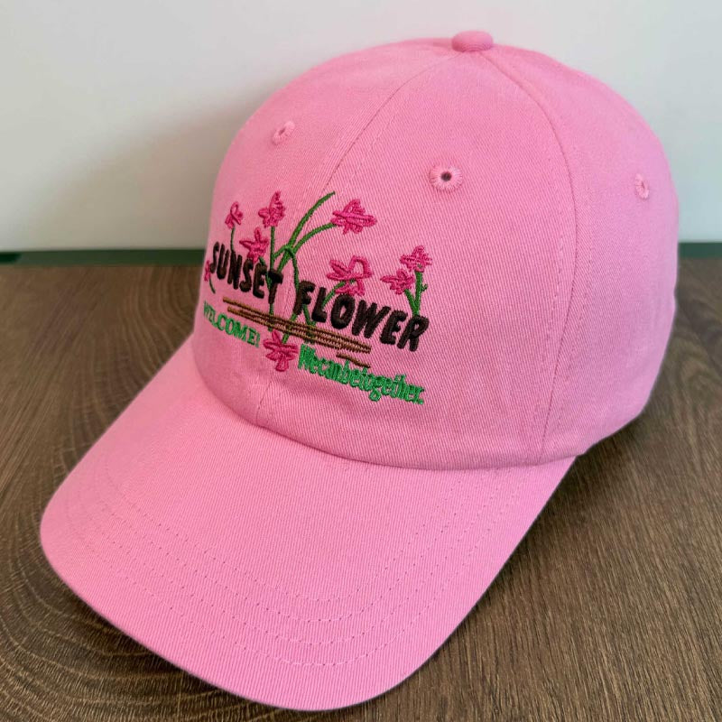 Colorful Letter Embroidery Adustable Baseball Cap MK2BW6W6HAT81