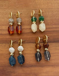 Vintage Geometric Resin Earrings - DippedShop Wholesale - #3283