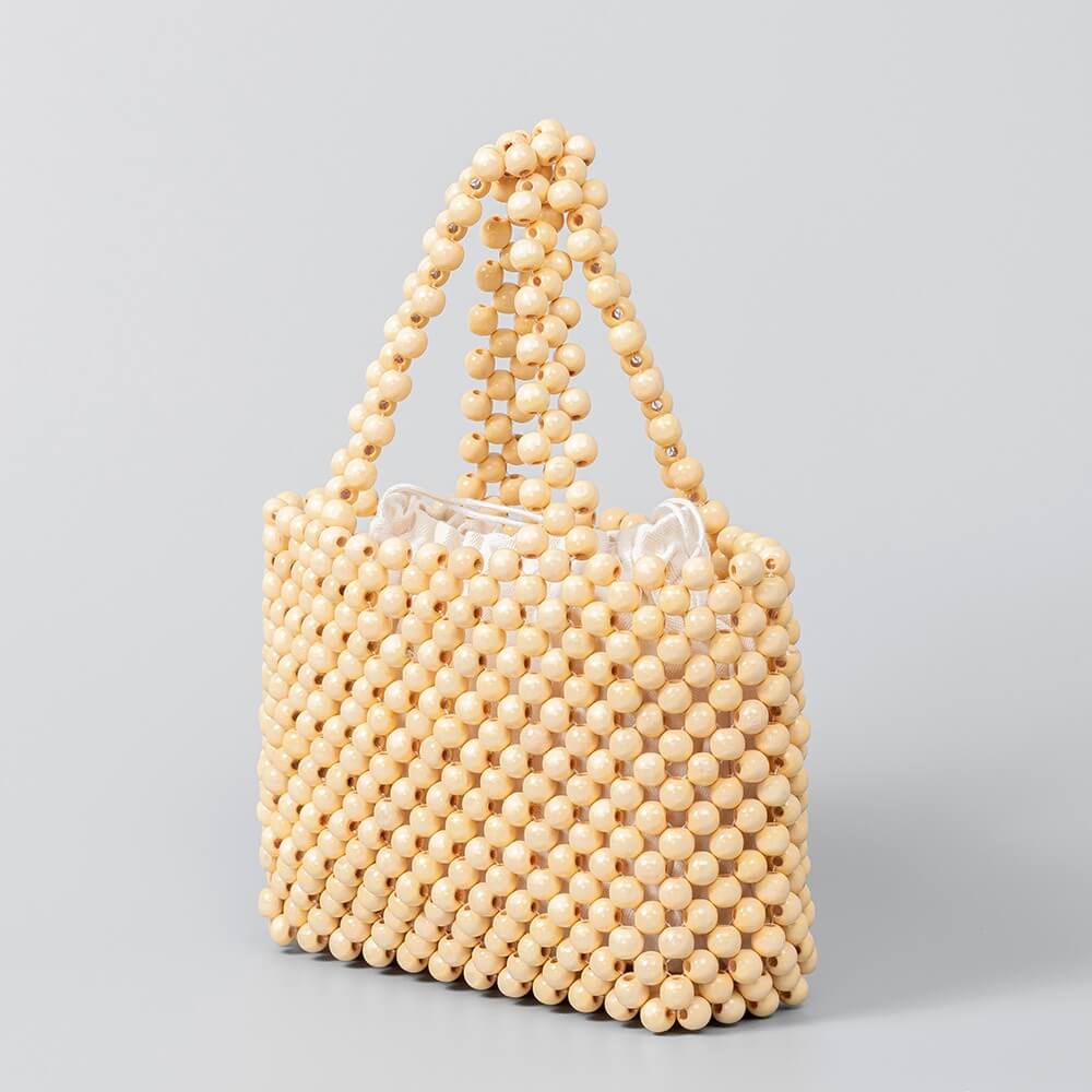 Simple Wooden Bead Commuter Bag DP25B735
