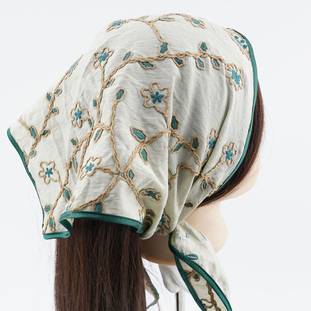 Bohemian Floral Scarf - DippedShop Wholesale - #5459