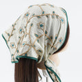Bohemian Floral Embroidered Triangle Scarf MK2BK6W6HHS24