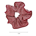 Checkered Polka Dot Hair Ties - DippedShop Wholesale - #2099