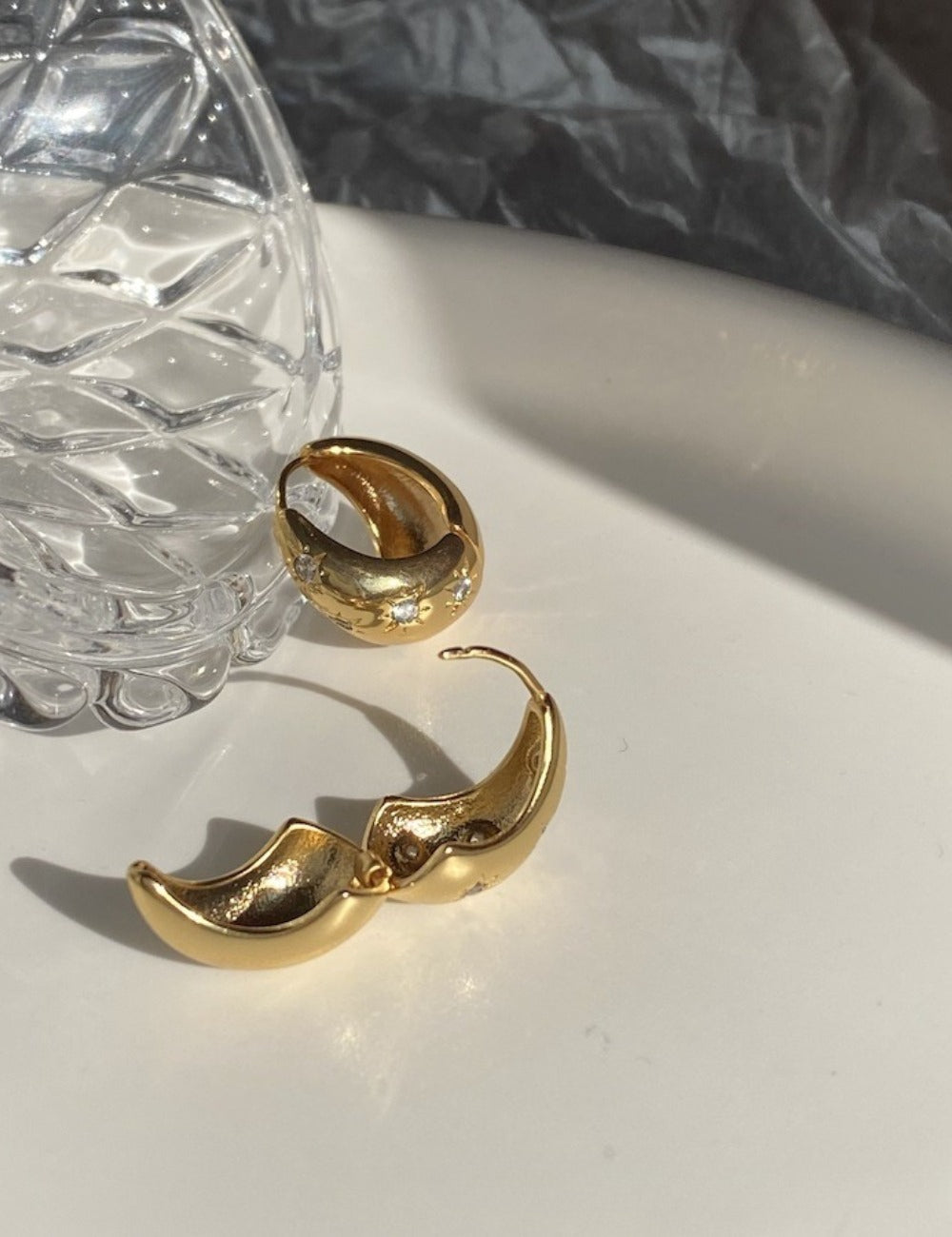 Elegant Gold Plated Sparking Z - DippedShop Wholesale - #0867