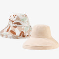 Casual Reversible Floral Print Wide Brim Bucket Hat 8BK6HAT163T