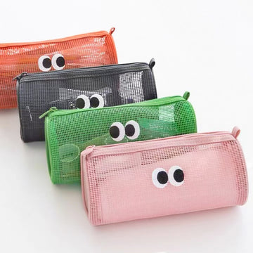Cute Eyes Simple Portable Mesh Bags DP25C628