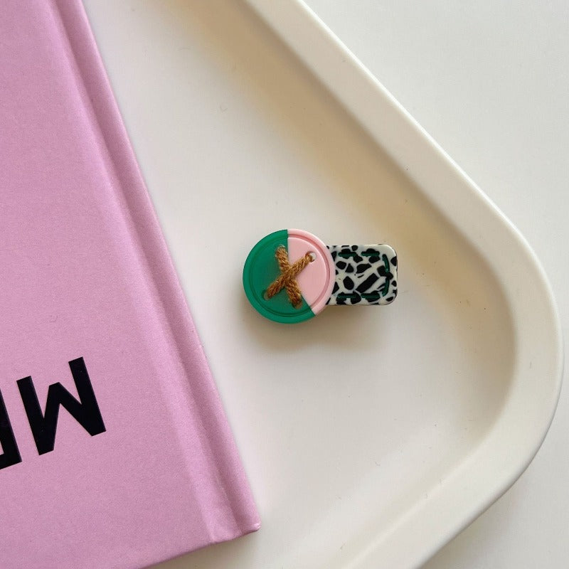 Colored Acetate Hair Clip - DippedShop Wholesale - #1283