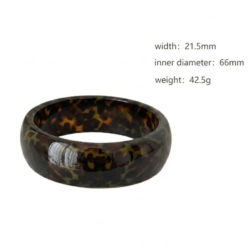 Trendy Leopard Print Wide Resi - DippedShop Wholesale - #9939