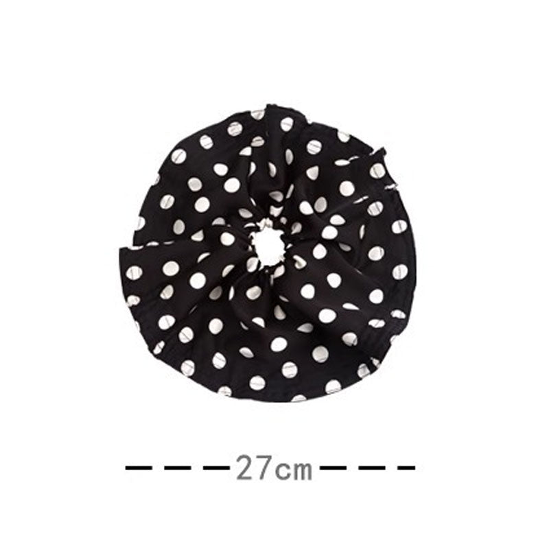 Polka Dot Hair Scrunchie - DippedShop Wholesale - #8483