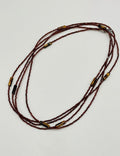 Multi-Layer Beaded Chain Necklace - DippedShop Wholesale - #6483