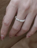 Minimalist Silver Filigree Ring - DippedShop Wholesale - #2467