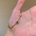 Elegant Rhinestone Flower Chai - DippedShop Wholesale - #1011