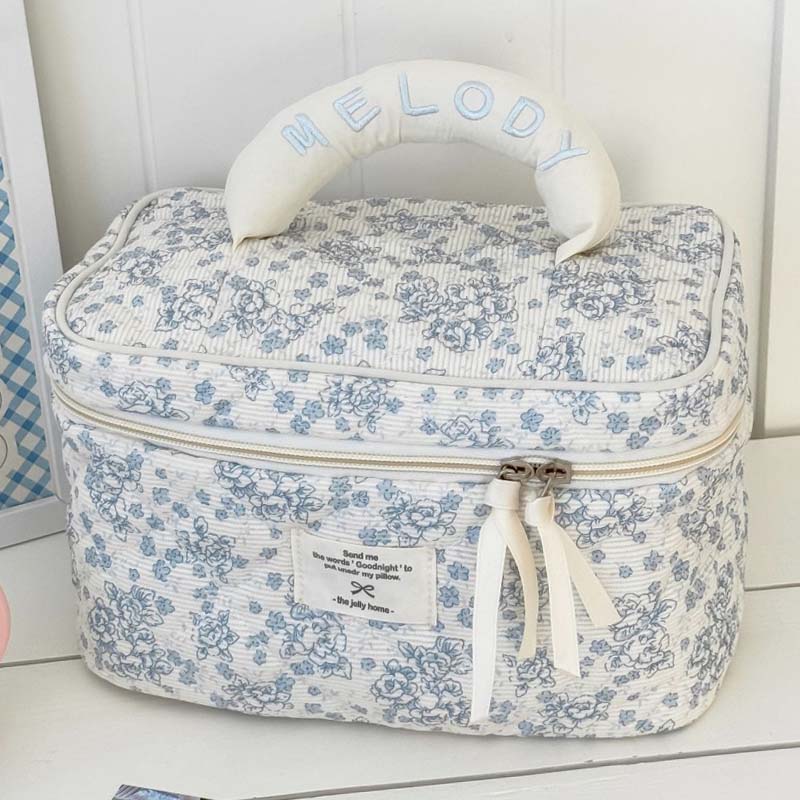 Vintage Flower Travel Bag - DippedShop Wholesale - #7427