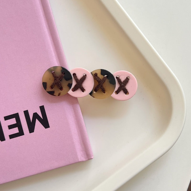 Colored Acetate Hair Clip - DippedShop Wholesale - #5123