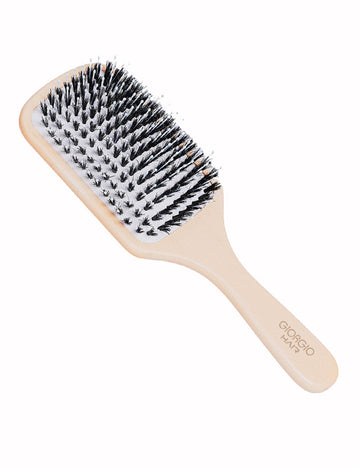 Wooden Paddle Cushion Combs with Boar DP25D646