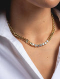 Chunky Rhinestone Choker - DippedShop Wholesale - #5059