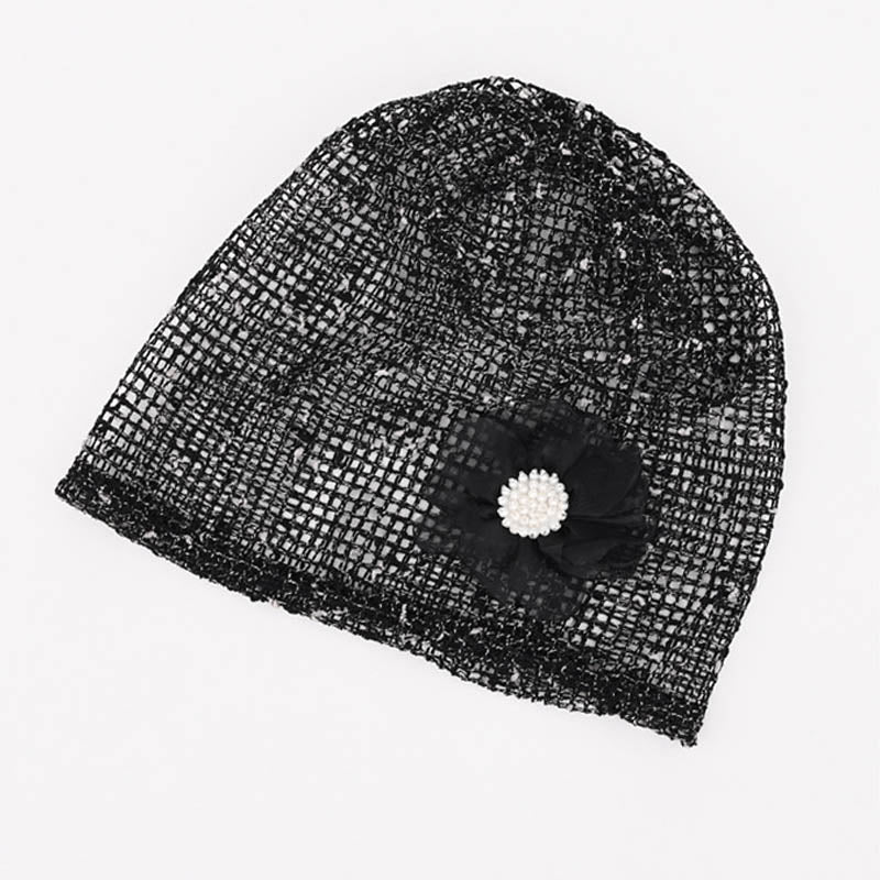 Elegant 3D Floral Slouchy Hat - DippedShop Wholesale - #5379
