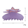 Rhinestone Star Hair Claw - DippedShop Wholesale - #6179