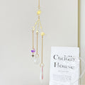 Star Moon Crystal Sun Catcher - DippedShop Wholesale - #1187
