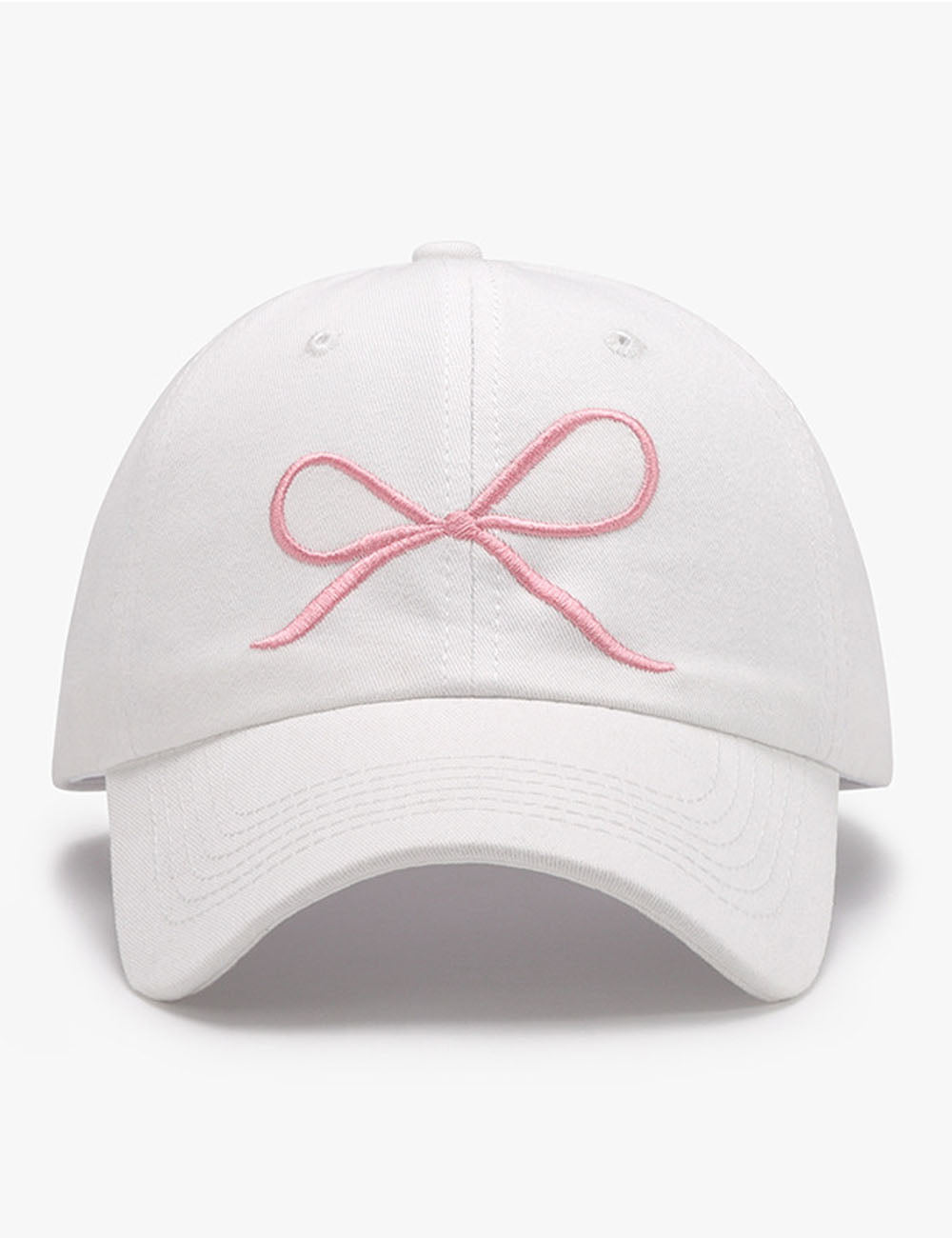 Cute Bow Embroidered Breathable Baseball Cap DP25E966