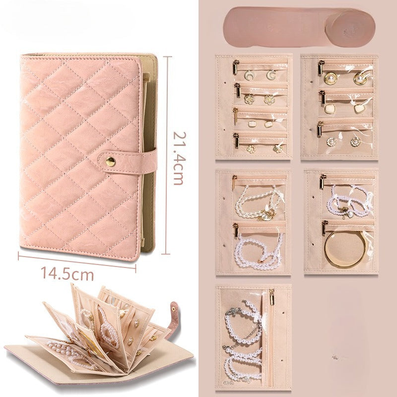 Multi Color Butterfly Jacquard Jewelry Organizer Bag 8CW6BOB356L